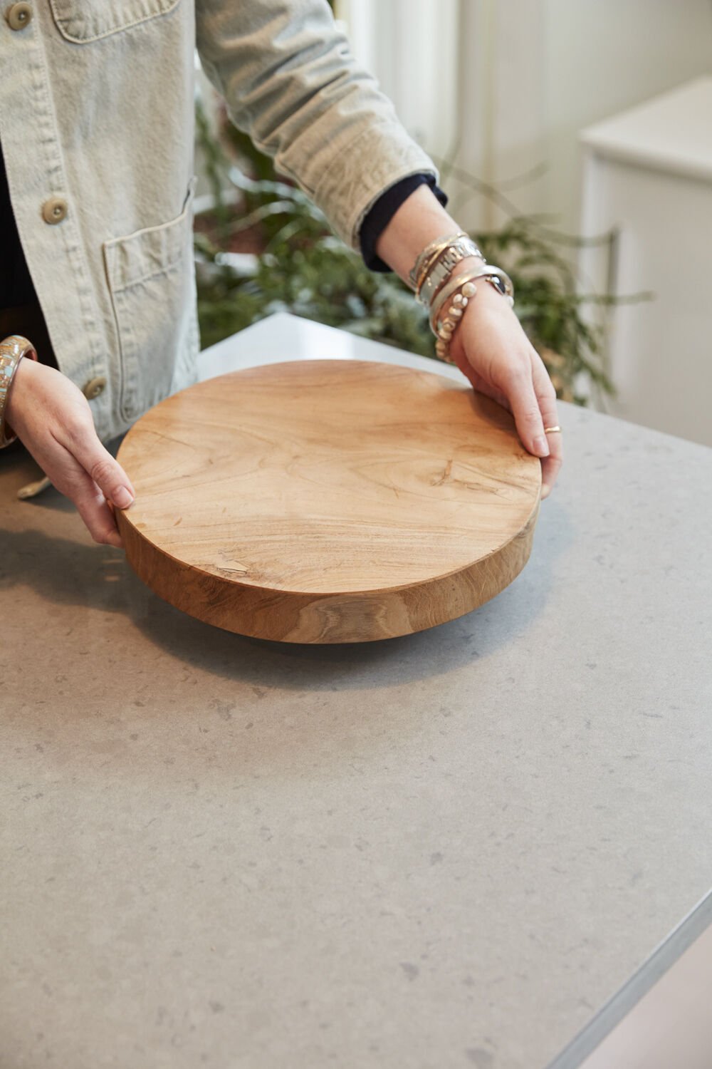 Anza Teak Platter - ME & Décor