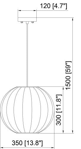 Aria Globe Pendant - ME & Décor