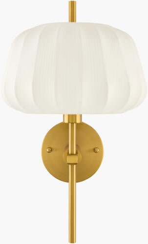 Aria Low Pleat Wall Sconce - ME & Décor