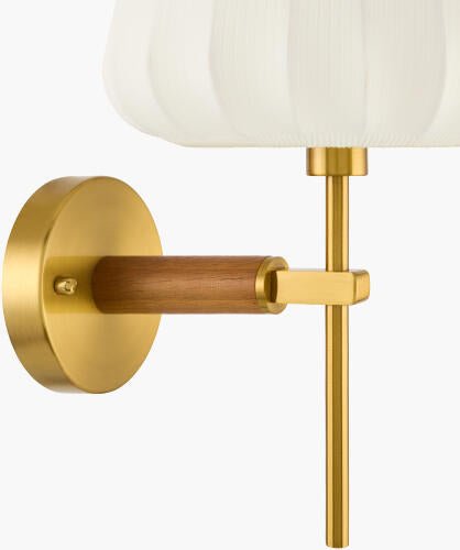 Aria Low Pleat Wall Sconce - ME & Décor