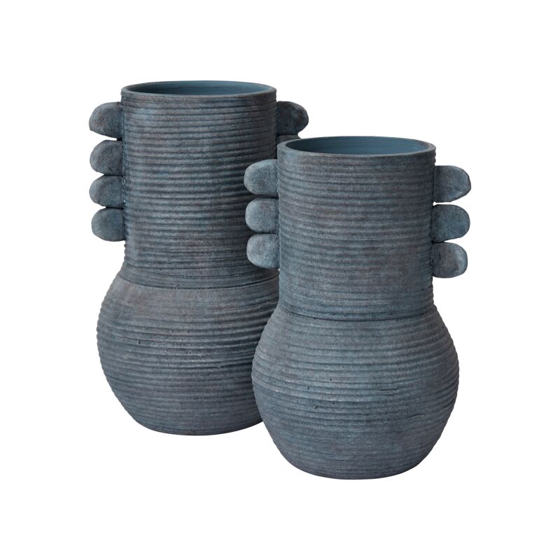 Azurelle Textured Vase - ME & Décor