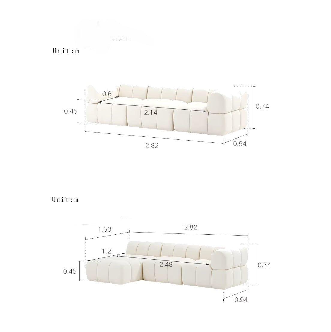 Belgian Sectional Sofa - ME & Décor
