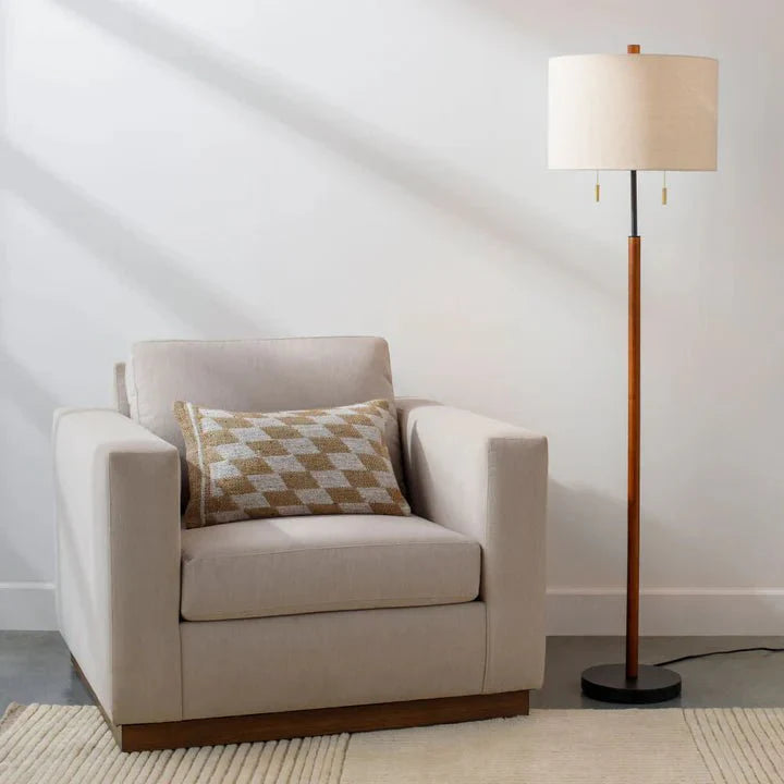 Caldera Wood Floor Lamp - ME & Décor