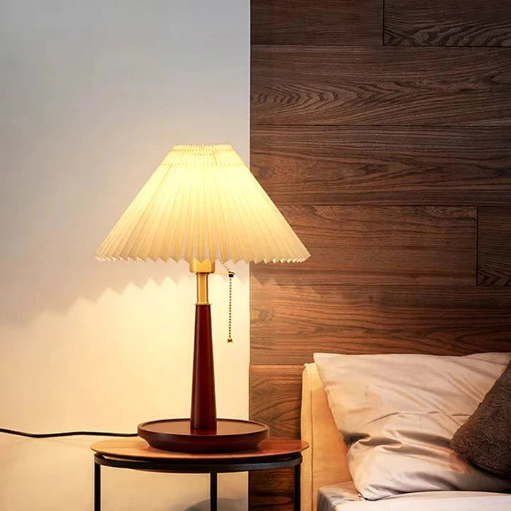 Solstice Pleated Table Lamp - ME & Décor